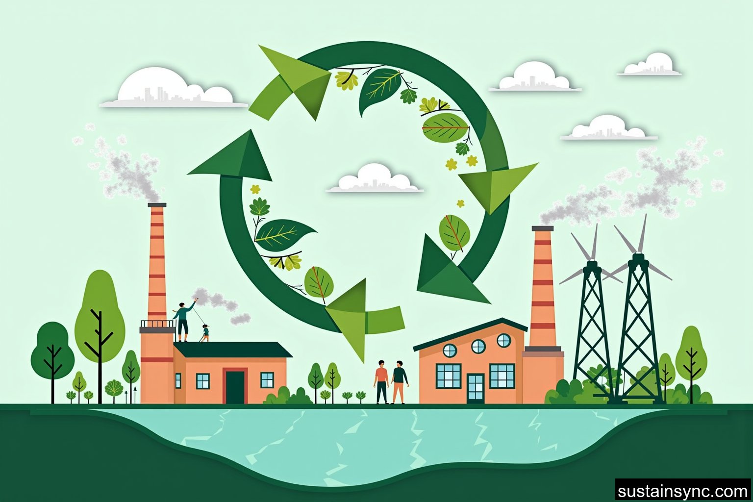 Embracing Circular Economy Practices: Transforming Business Operations with SustainSync